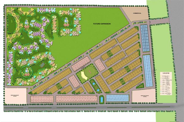 Amrapali Dream Valley Site Plan